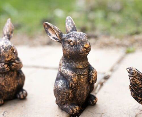 Vreeland Animals Waterproof Plastic Garden Statue