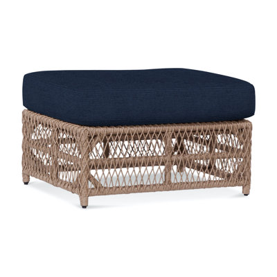 Repose-pieds d'extérieur avec coussin Chelsea