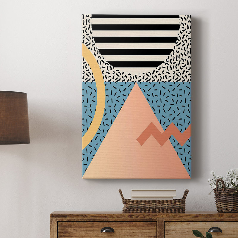 Modern Memphis I - galerie sur mesure, H 18 po x l 12 po