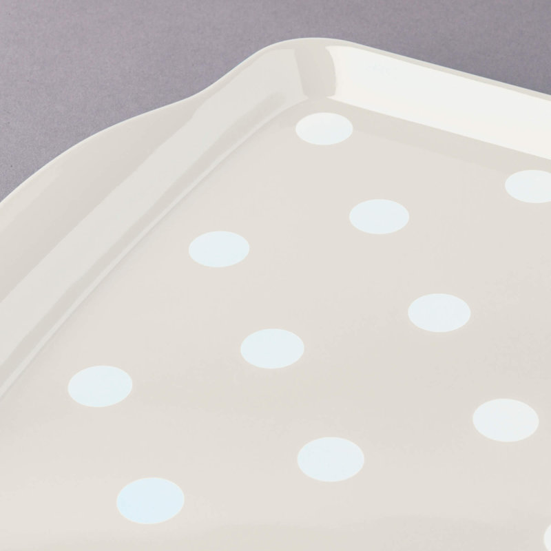 Melamine Serving Tray, Large, Cream