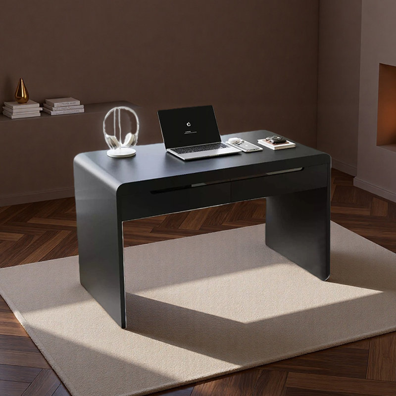 Bureau d'ordinateur Goodlow, H 29,53 po x l 51,18 po x P 23,62 po, Noir