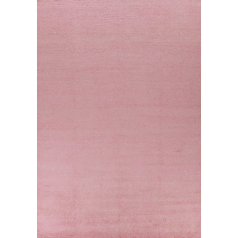 Tapis perse rose Gabbeh 9x13