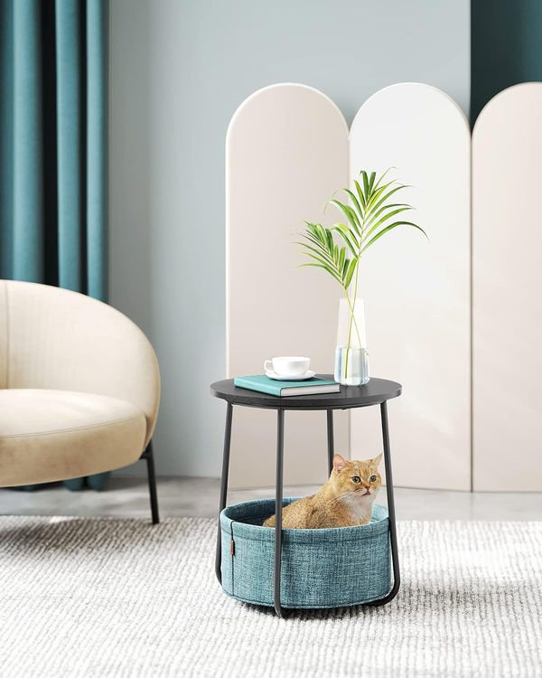 Table de bout Mietta, Noir