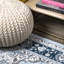 Arignote Modern Persian Floral Blue/Navy Rug-806798565