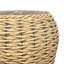 Couvercle de jardinière tissé avec cadre en métal pour une utilisation intérieure / extérieure-328378080-328378086