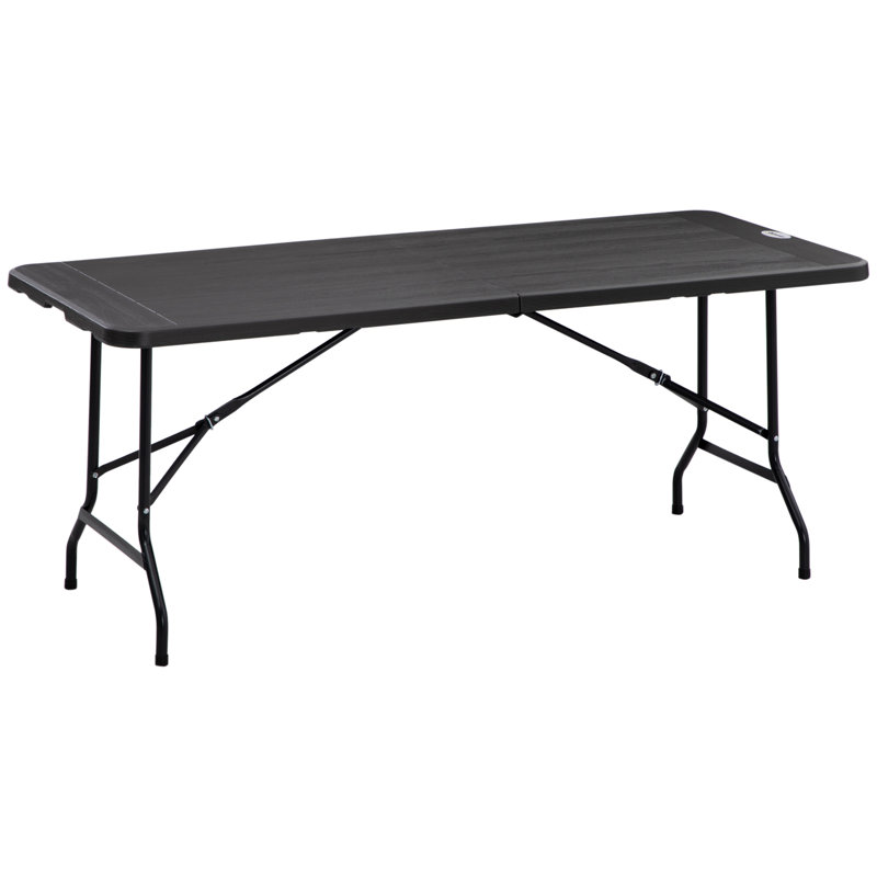 Lewert Rectangular Metal Outdoor Dining Table , 180cm cm W 75.5cm cm D