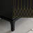 Luxury TV Stand For Tvs Up To 85" with 4-Door Storage Cabinet and Metal Handles, No Assembly Required