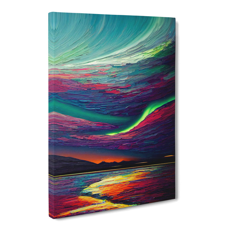Northern Lights Vol.5 - Wrapped Canvas, 60cm H x 40cm W x 3cm D