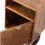 Tichenor 40 cm W Solid Wood Bedside Table