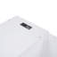 Lit de jour simple avec accoudoirs de rangement, lit gigogne et station de charge, blanc-788071131