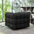 Armir 38" Wide Tufted Polyester Swivel Chair with Square Arm-1651445083