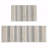 Woven Texture Stripe Bath Rug 22X58"