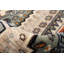 Tapis taupe / bleu Agel-1611572732