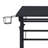 Mobili Rolling Writing Desk – Height Adjustable with Moveable Shelf & Locking Wheels-1892281020