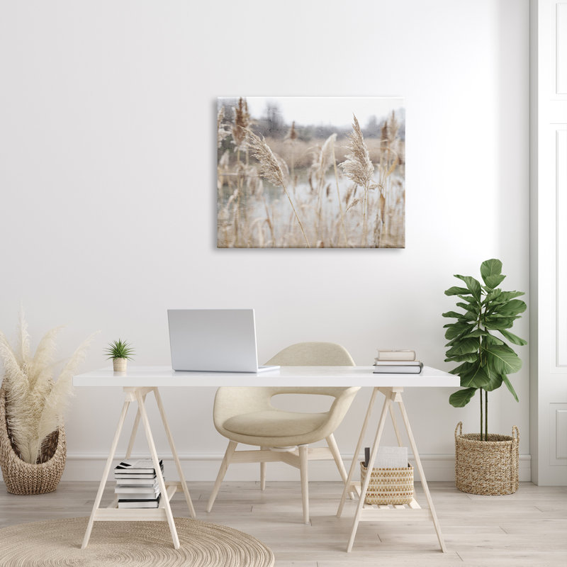 Art mural sur toile XXL, "Pampas", H 30 po x l 40 po x P 1,5 po, Toile tendue