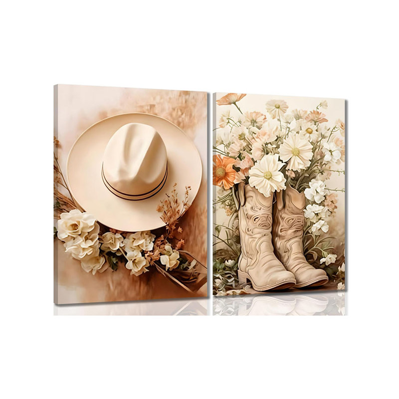 2 Piece Wrapped Canvas Print