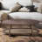 Avalon Walnut And Cane Coffee Table