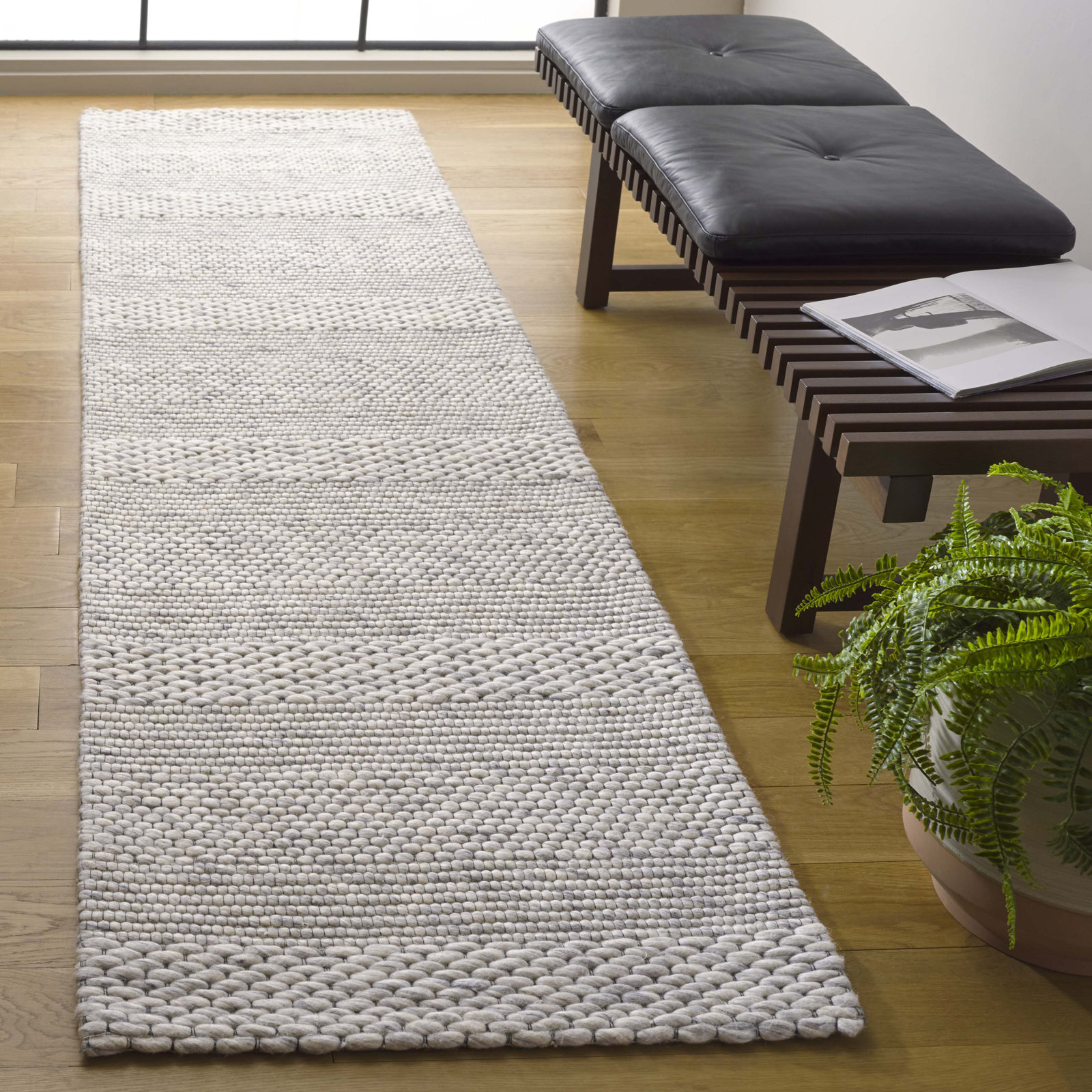 Eurydice Hand-Woven Rug, Runner 2'3" x 7'