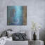 Art mural en métal Beachcrest Home ™ «Sea Horse And Sea» par Art Licensing Studio-1319835450
