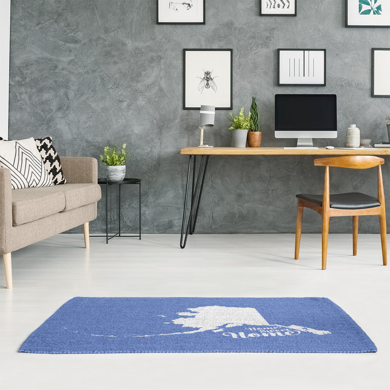 Chenille Indoor Rug, Rectangle 4' x 6'