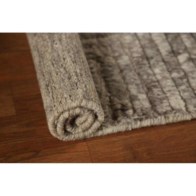 Abstract Wool Moroccan Modern Accent Rug 2x3