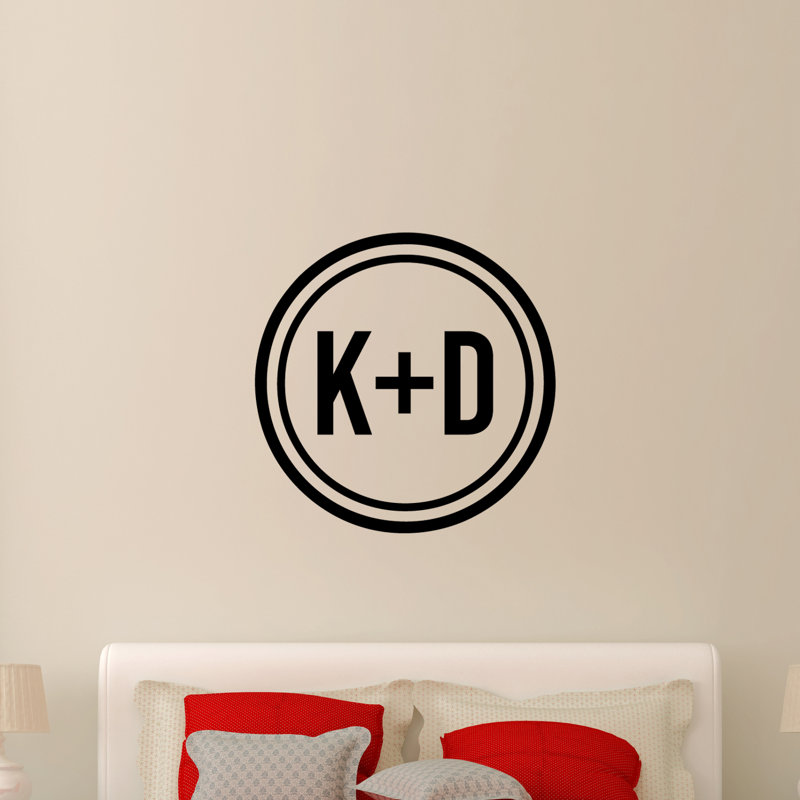 Prewitt Text & Numbers Wall Decal, Black, Yes