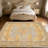 1PC Vintage Distressed Persian Medallion area rugs for Living Room, Soft and Comfortable, Suitable for all seasons, easy-to-maintain, machine washable Indoor floor mat, Under Table Farmhouse suitable for dining room, bedroom, entryway, home office,-129414042