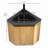 Wall-Mounted Triangular Bathroom Vanity