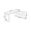 Bureau de direction en bois massif noir en forme de L-103464223-103464221
