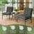 Anjelyka 20"W X 20"D Outdoor Cushions Indoor and Outdoor Seat/Back Cushion, Upgraded Filled Patio Chair Cushions-131359999-114227305