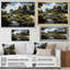 «Green Brown Mills Summer Mill Serenity», reproduction sur toile-831948752-831948759