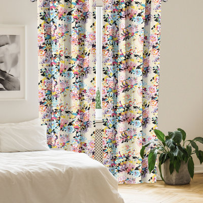 Casy Semi Sheer Curtain Pair