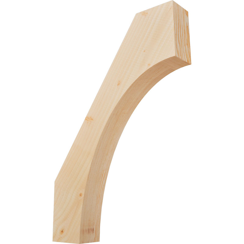 Attelle de genou Westlake, Sapin de Douglas, H 26 po x l 3,5 po x P 18 po, Lisse