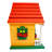 Mickey Icon Birdhouse W/ Red Roof