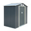 Rowlinson Trentvale 6x4 Metal Apex Shed with Foundation Kit-109248326