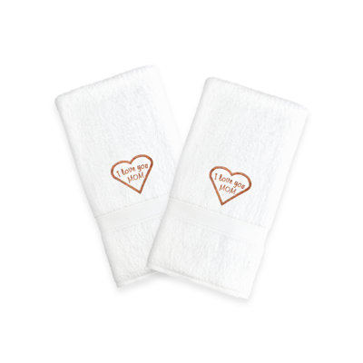 Mom & Dad 100% Cotton Hand Towel