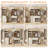 Closet System Set With 6 Drawers And 5 Hanging Rods-996129349
