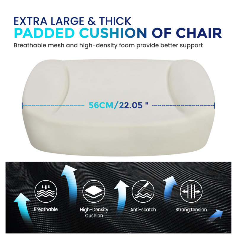 Montmiral Mesh Office Chair with Headrest