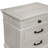 Izaguirre Wood 3-Drawer Nightstand In Gray