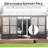 All-weather Canopies & Gazebos, Aluminum Structure In Dark Brown For Garden
