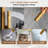 Rodeo 36-Inch LED & Music Rainfall Thermostatic Shower System with Slide Bar and 2-in-1 Handheld-97793325