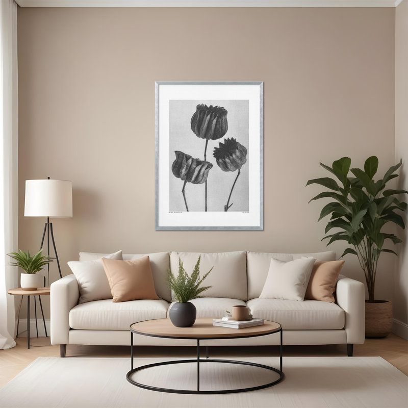 Nature Inspired "Abutilon (Lime Mallow" Framed Print Wall Art, 20" H x 16" W