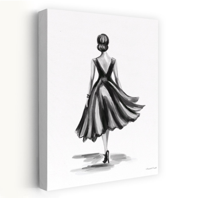 Classy Lady, art contemporain, H 60 po x l 40 po