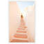 Colored Stairs 3 Print by Lillian August