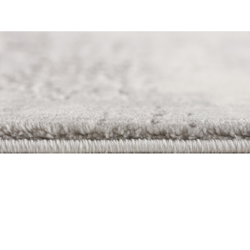 Rug Branch Cendro 9' x 13' (9'2" x 12'6") Grey/Beige Abstract Indoor Area Rug, Contemporary, Medium Pile, Stain-Resistant Carpet - Living Room, Bedroom, Dining Room, and Kitchen