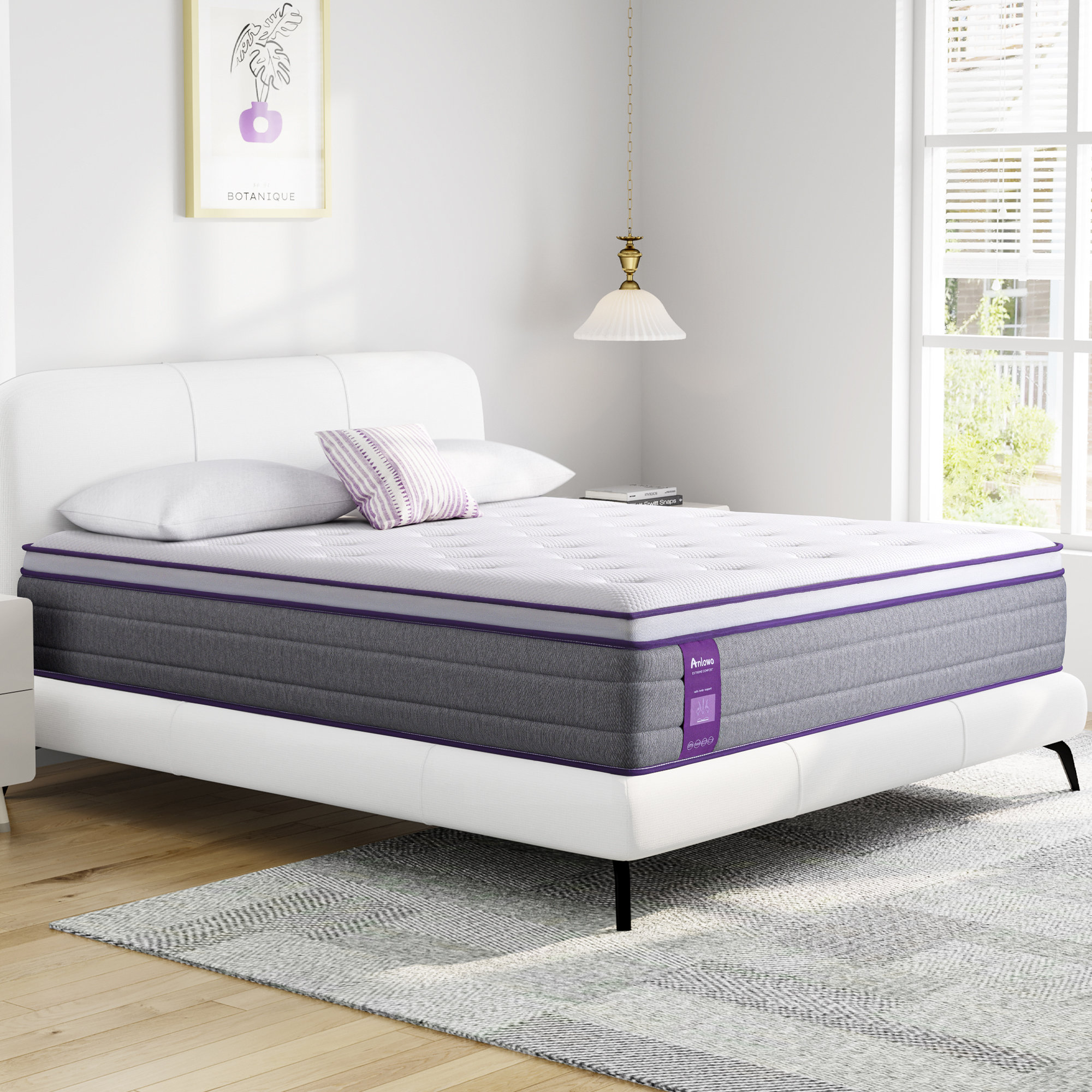 Pillow top outlet for purple mattress