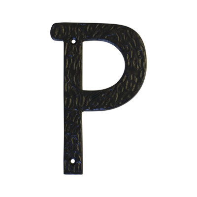 6'' H Metal House Letter