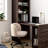 25W Pull-Out Desk Cabinet With Shelves And Hidden Storage-723454513