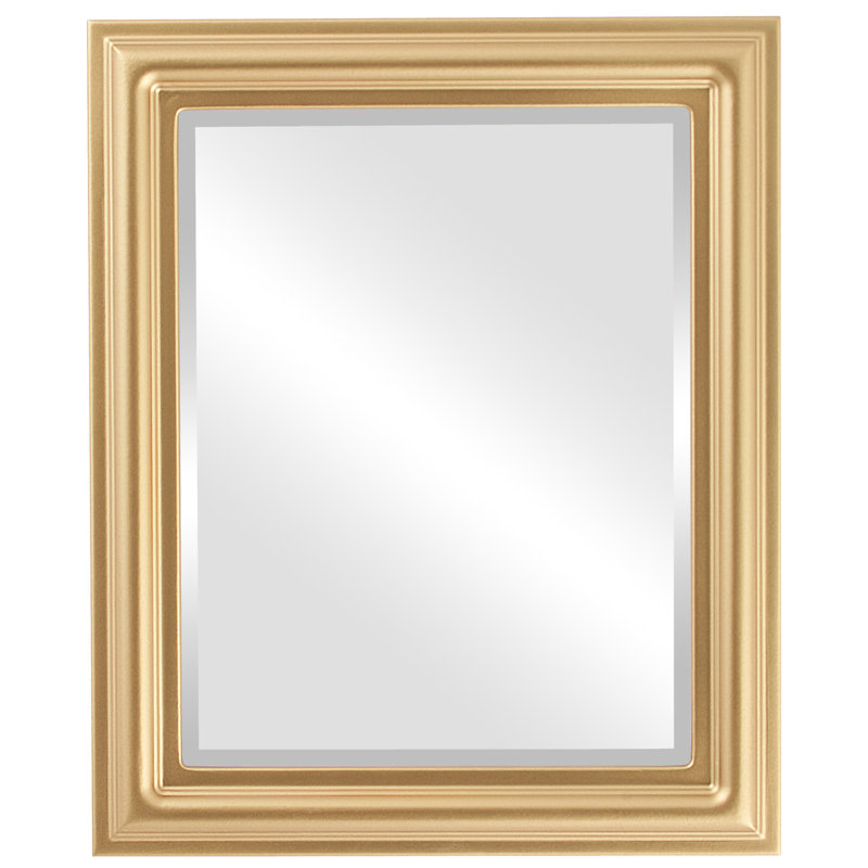 Wivenhoe Wood Flat Wall Mirror, 27" x 33"