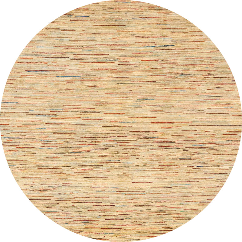 Tapis abstrait moderne 1546, Rond 8 pi
